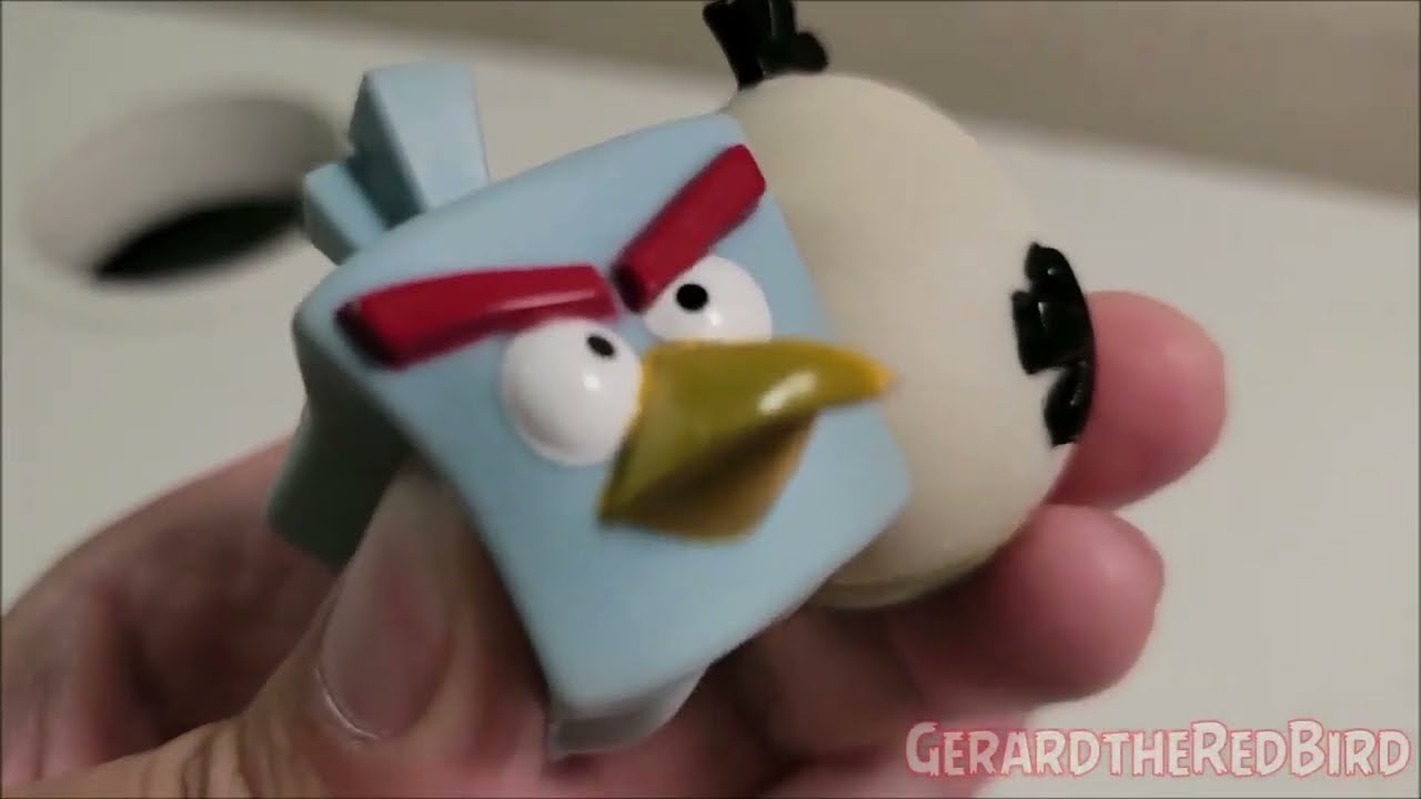 Angry Birds React to Ice Bird in Angry Birds Bounce! My Version