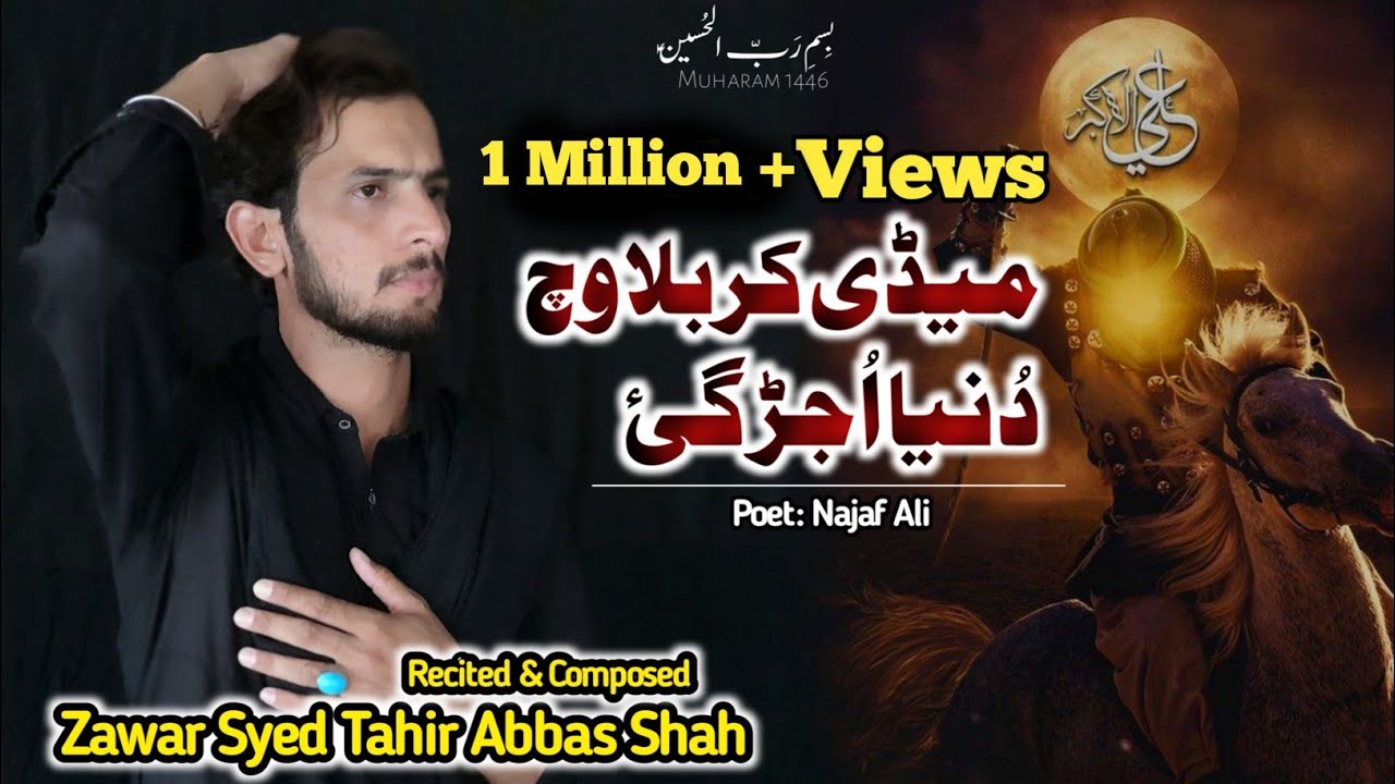 Madi Karbla Wich Dunya Ujjar Gai ||Syed Tahir Abbas Shah||Muharam Noha 2024_1446ھ ||