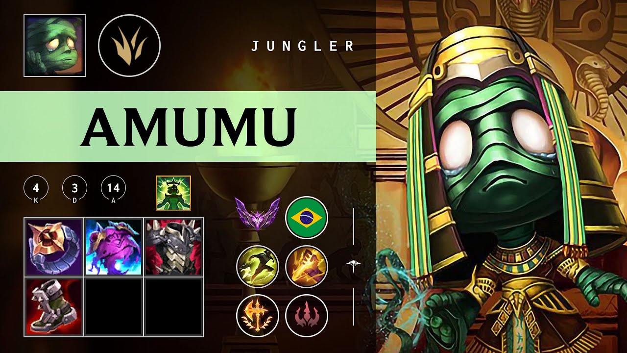 Amumu Jungle vs Zac - BR Master Patch 26.02