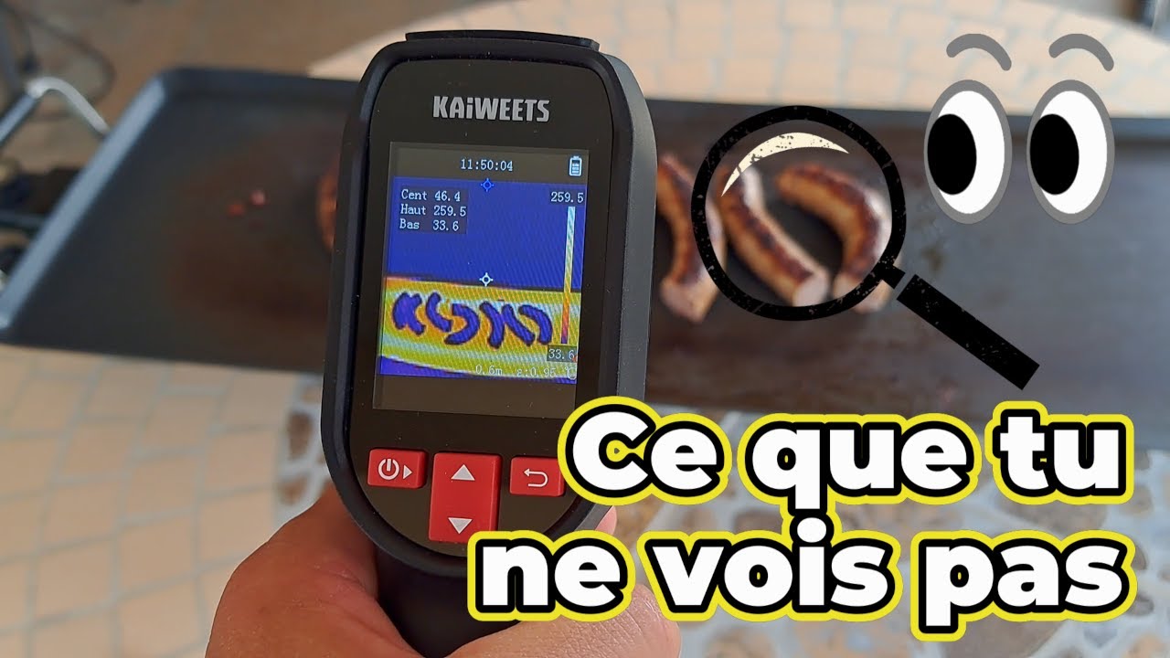 Test caméra thermique KAIWEETS KTI-200 🔥 | Débutant ? Découvre son utilité en bricolage et maison !