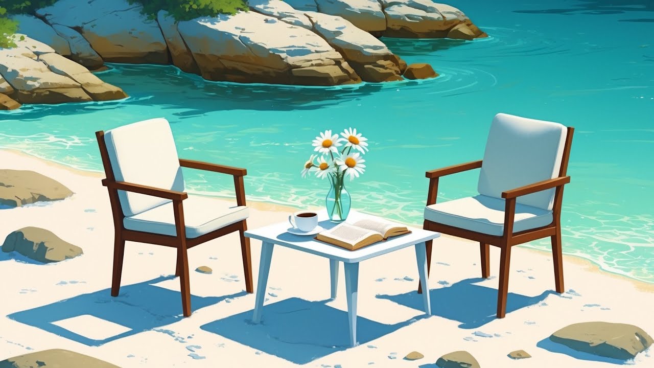 Slow Moments by the Sea 🌊 Lofi Beats to Unwind, Relaxation and Chill Mood
