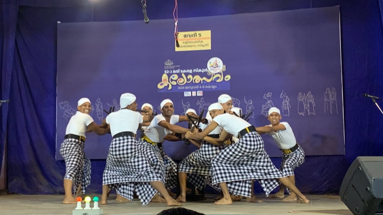 2023/24 kunjali marakkar  hss kollam state school kalolsavam A grade 🔥വടകരുടെ രാജാക്കന്മാർ 👑