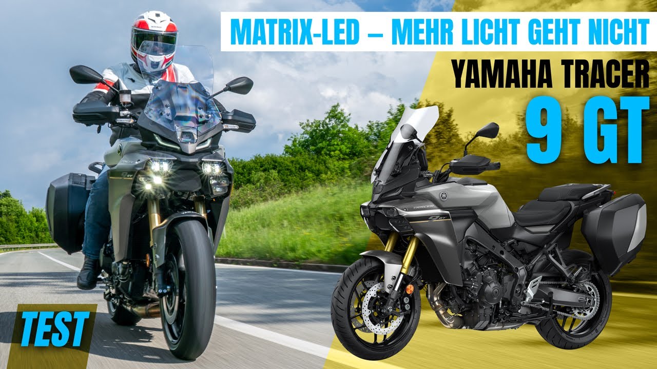 Yamaha Tracer 9 GT (2025) – Das erste Motorrad mit Matrix-LED