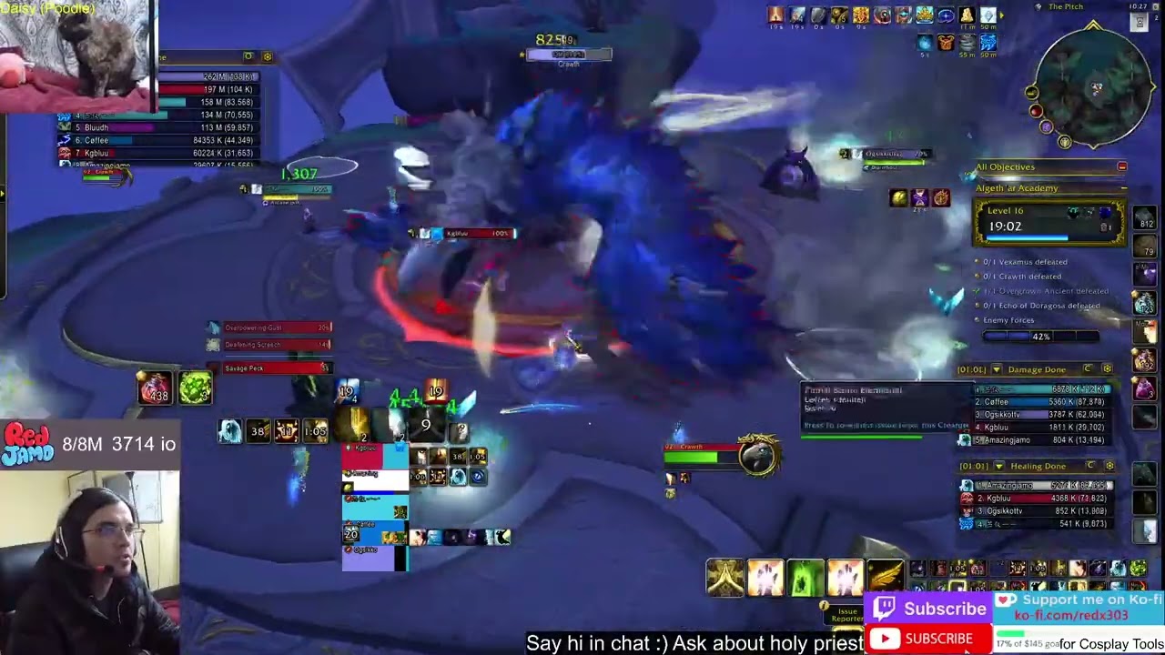 Holy Priest 16 Algeth'ar Academy Beta test - DPS build
