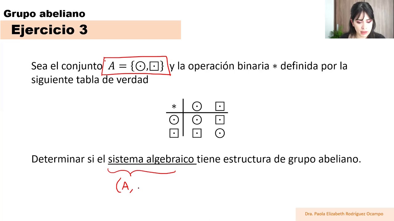 Clase 3 Álgebra Lineal. Grupos y Campos