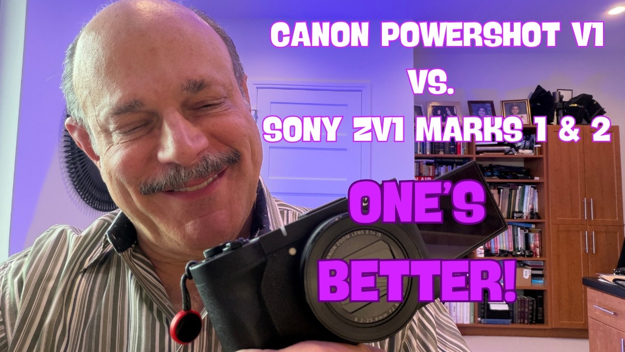 Canon PowerShot V1 vs. Sony ZV1 