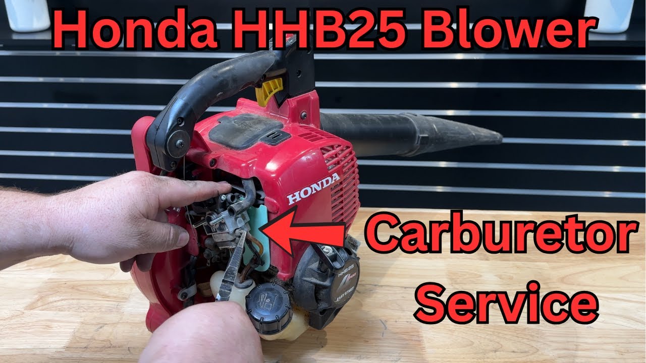 Honda Blower Carburetor Service