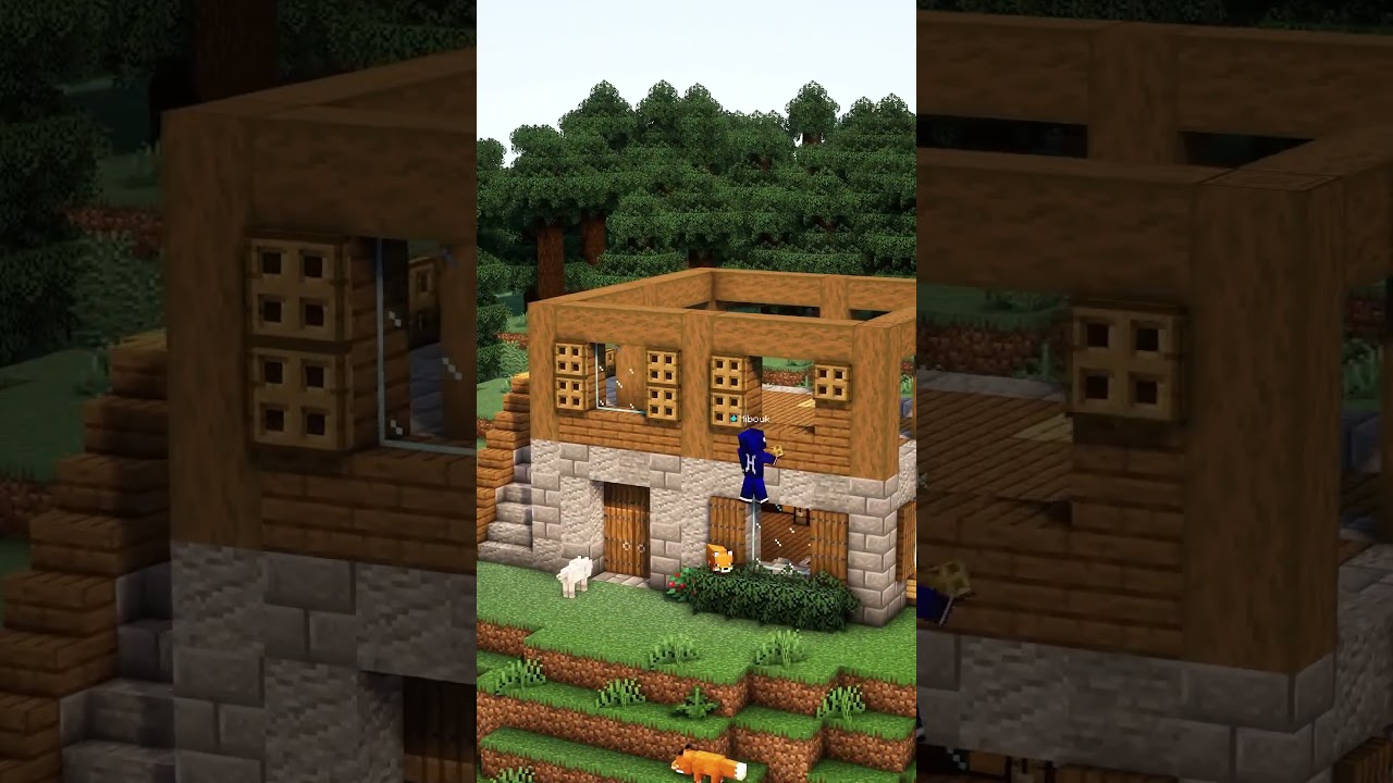 Minecraft Cozy Survival House 🏠  #minecraft