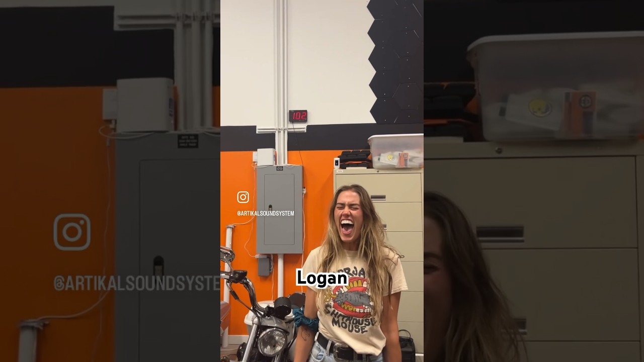 The decibel meter doesn&rsquo;t lie&hellip;.😱