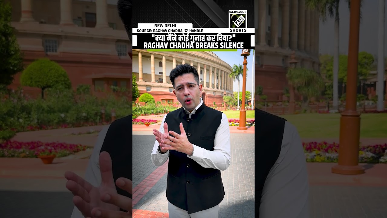 Raghav Chadha breaks silence after being removed from post of AAP&rsquo;s deputy leader at Rajya Sabha