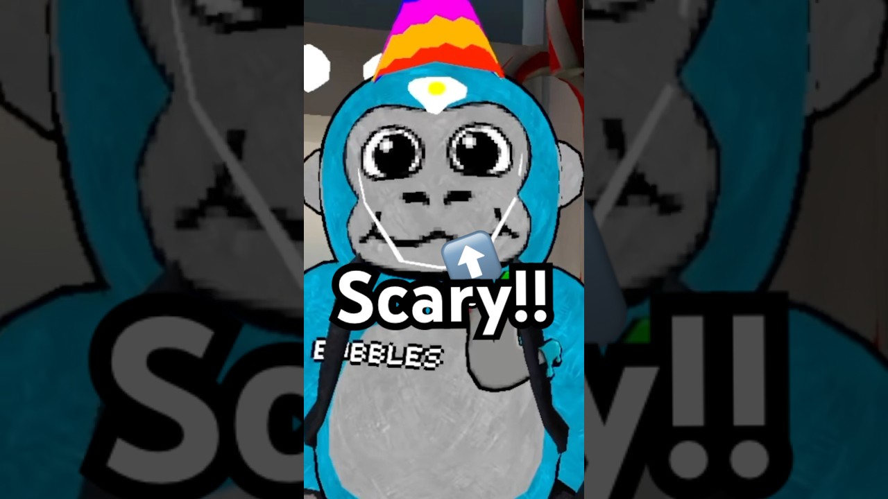 This is scary?! #gorillatag #vr #shorts