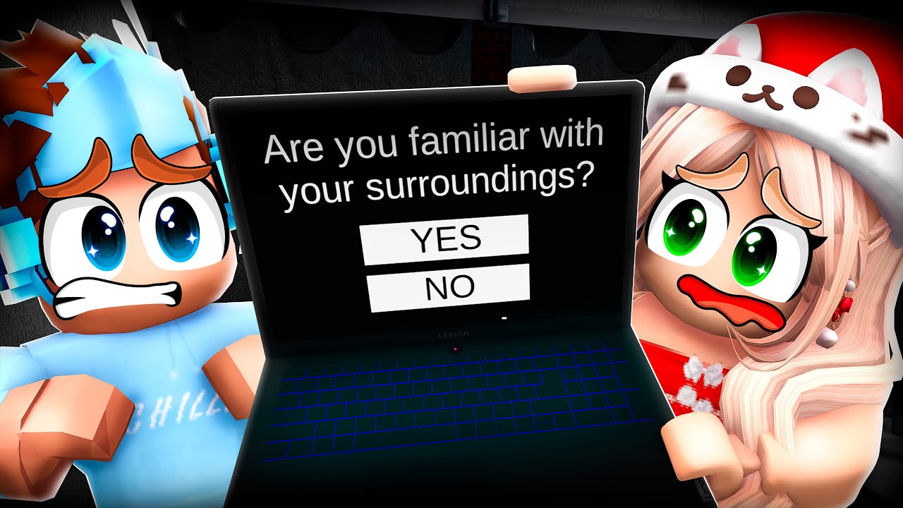 Эта СТРАШНАЯ игра Roblox знает, ГДЕ МЫ ЖИВЕМ...