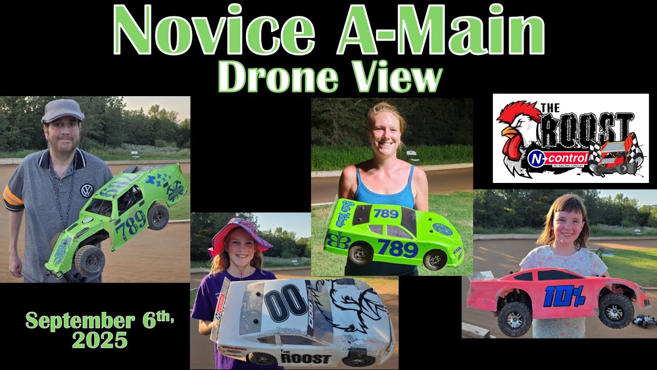 Novice A-Main Drone: September 6, 2025