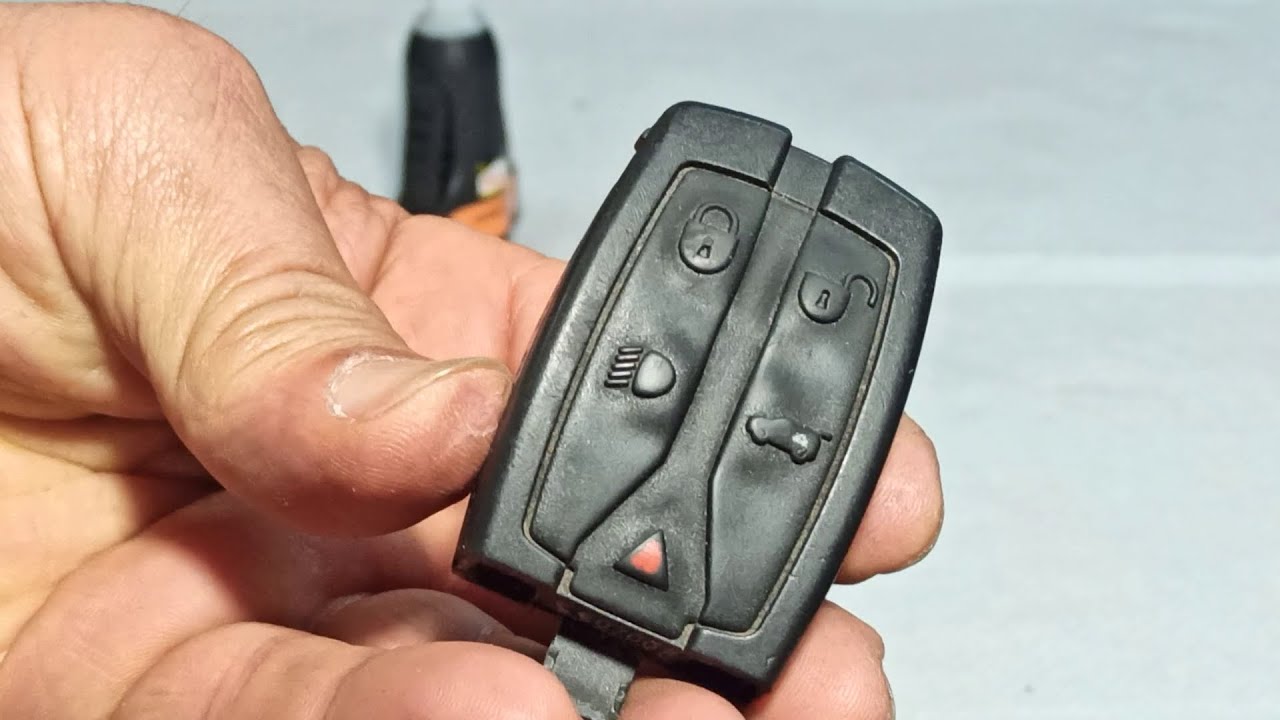 Batteria chiave telecomando Freelander 2 Keyfob battery replacement