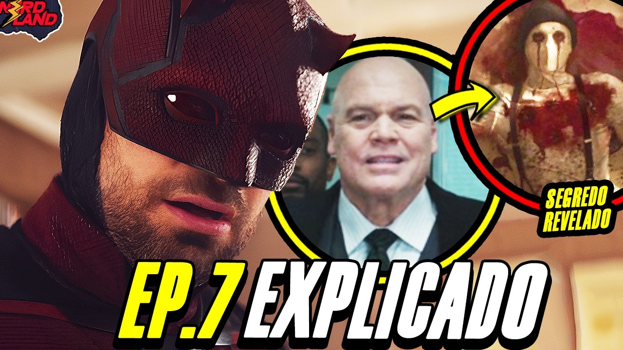 DEMOLIDOR RENASCIDO EP. 7 EXPLICADO! (FINAL + ANÁLISE + TEORIA)  FOI BRUTAL E SANGUINÁRIO!