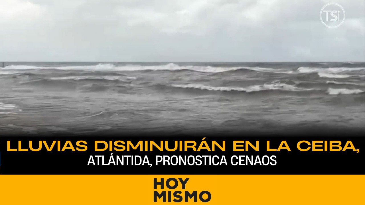 Lluvias disminuirán en La Ceiba, Atlántida, pronostica CENAOS.