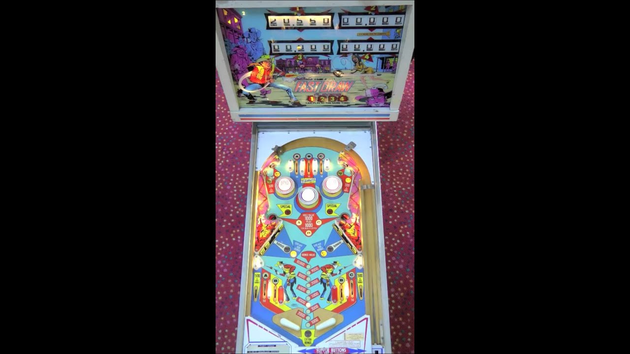 Fast Draw Pinball Gameplay