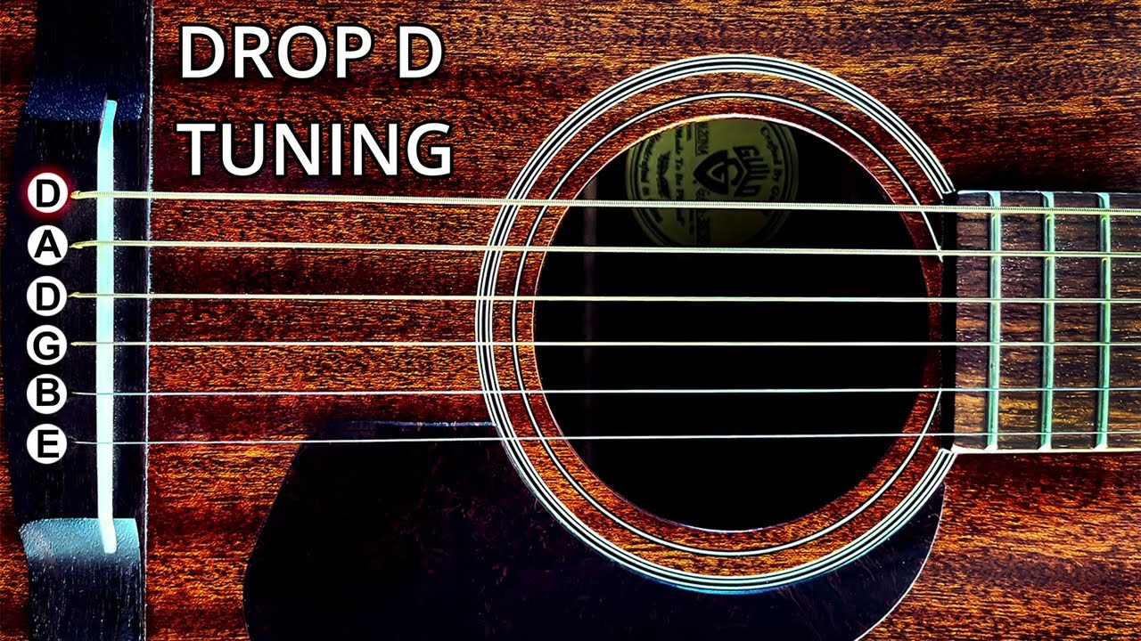 DROP D TUNING | GUITAR TUNER