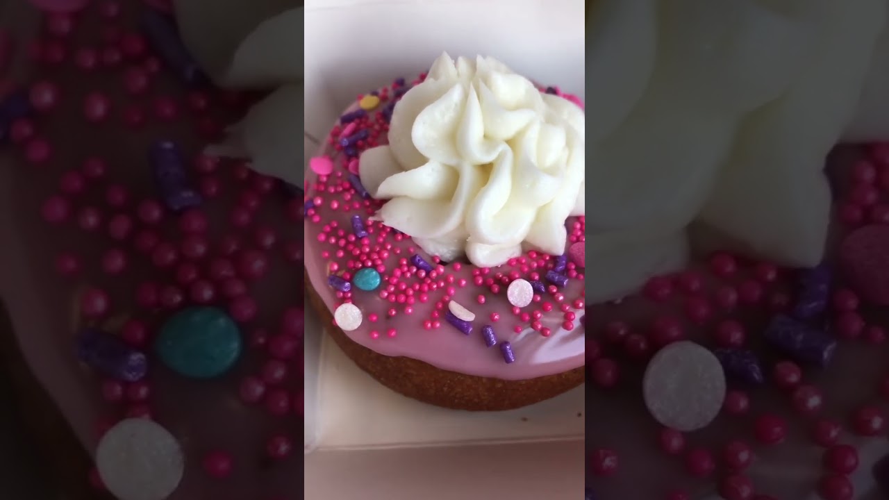 Tim Hortons Birthday Cake Confetti Dream Donut  #shorts