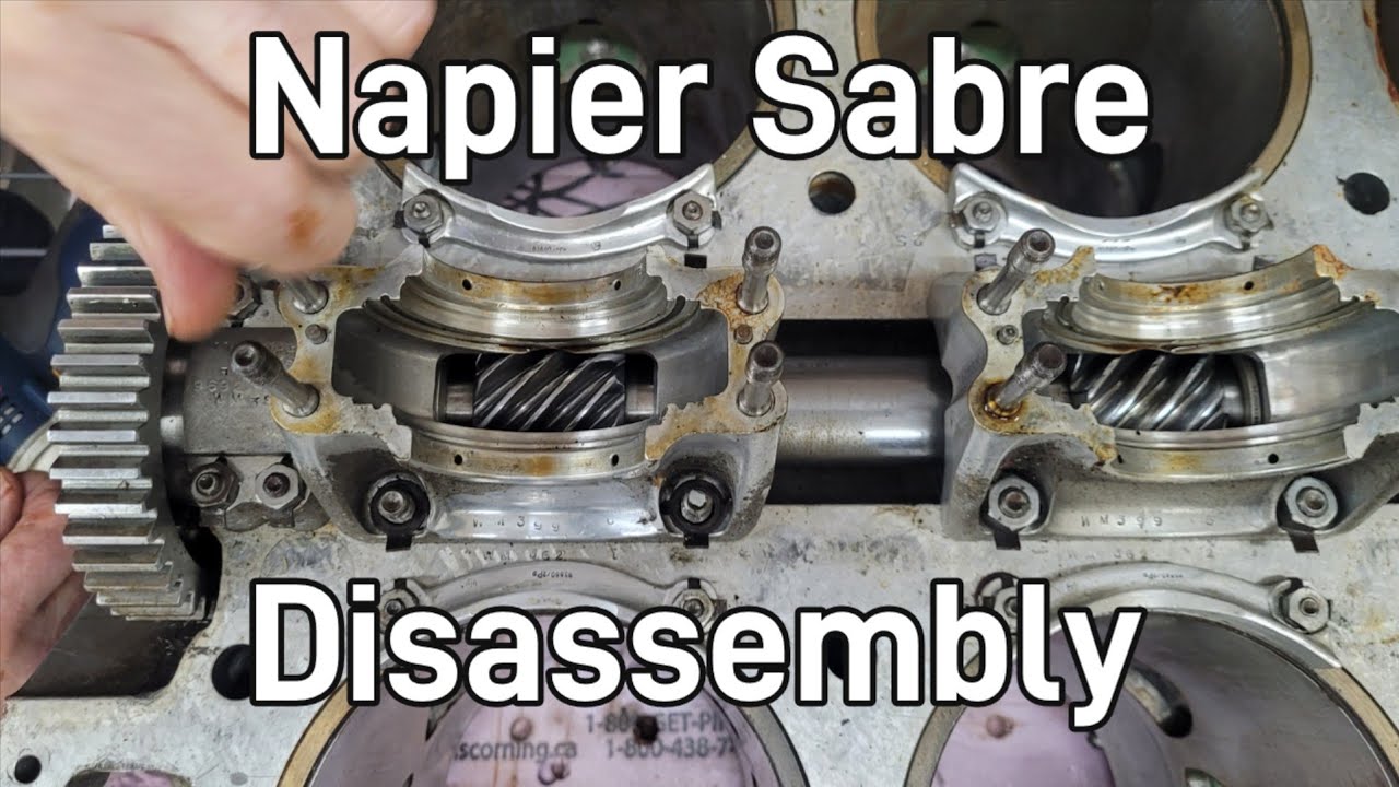Разборка Napier Sabre II