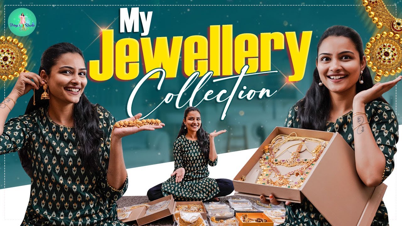 My Jewellery Collection || Wedding Series || Priya's Studio