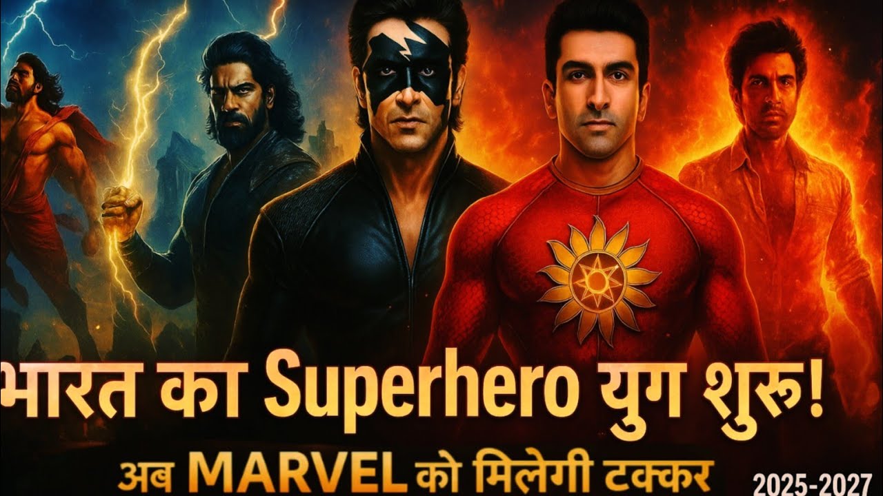 🔥 अब शुरू होगा इंडिया का सुपरहीरो युग! | आनेवाली 5 बड़ी सुपरहीरो मूवीज़ | I-Movies Series