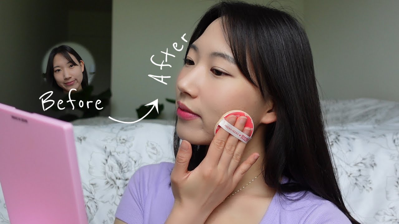 asmr| Doing My Everyday Korean-Inspired Makeup