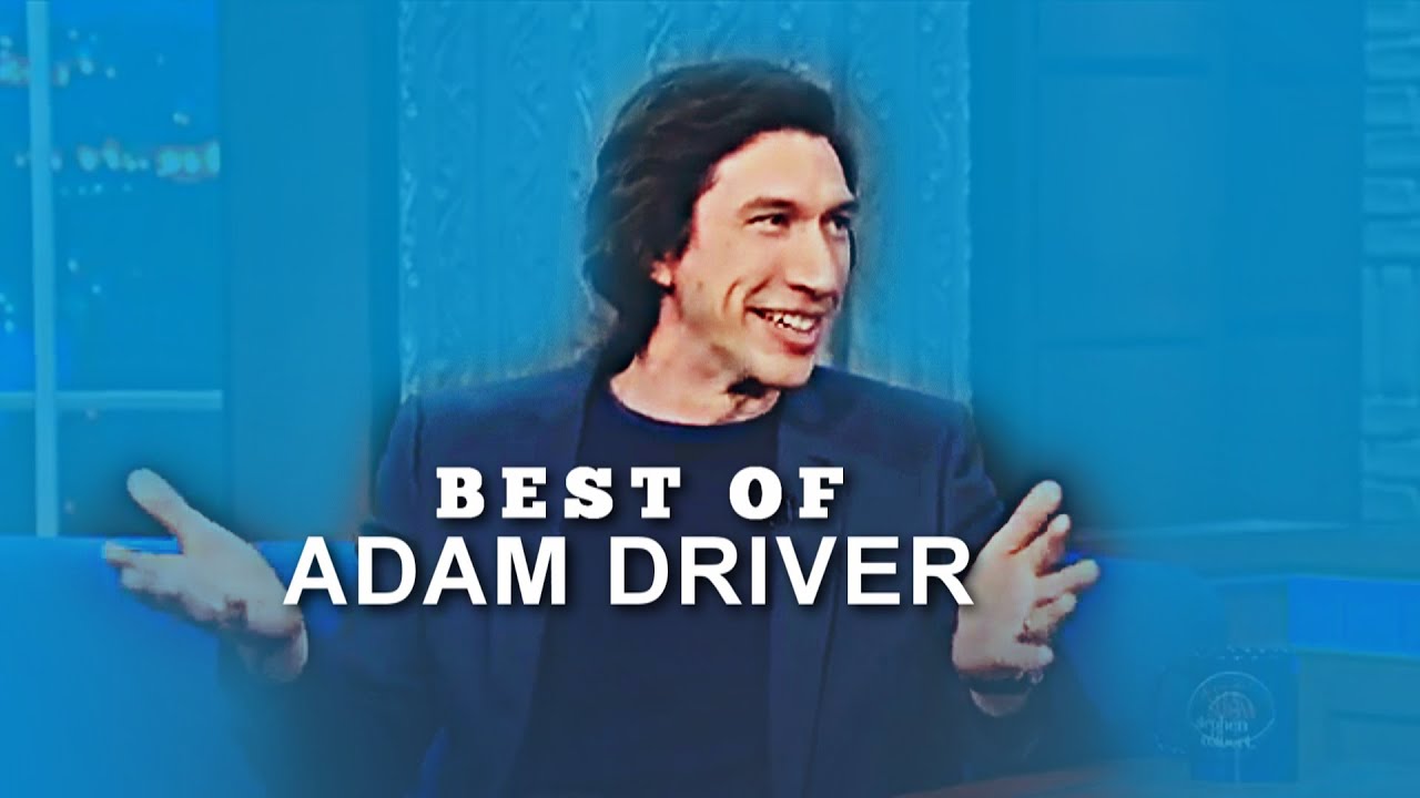 adam driver being a cinnamon roll