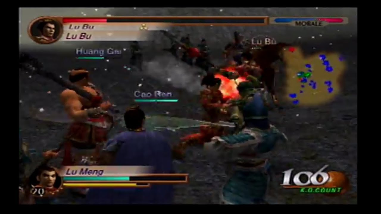 Dynasty Warriors 3: XL - Lu Meng Musou Mode 3 | The Battle at Hu Lao Gate