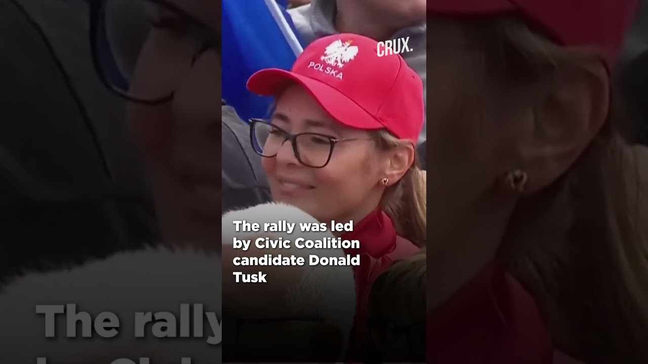 Watch | Poland Opposition Draws Thousands In Anti-Government Rally In Warsaw