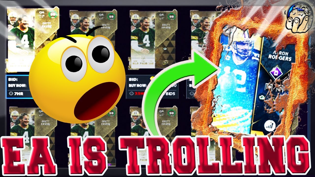 EA ТРОЛЛИТ МЕНЯ! ОНИ ПОДПРАВИЛИ ВЫПУСК БРЕТТА ФАВА! AROD ВСЁ ЕЩЁ ЛУЧШЕ! Madden 21 Ultimate Team