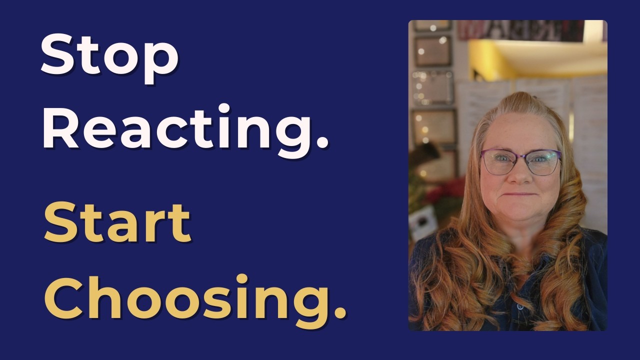 Emotional Freedom: When You Stop Reacting and Start Choosing.