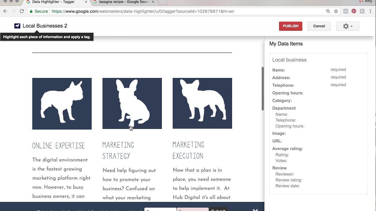 How to add structured data for search without having to code HTML