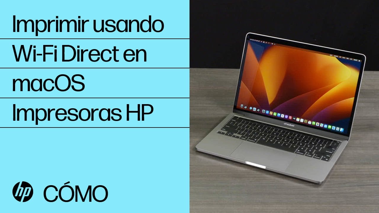 Cómo imprimir desde un Mac a una impresora HP usando Wi-Fi Direct | Impresoras HP | HP Support