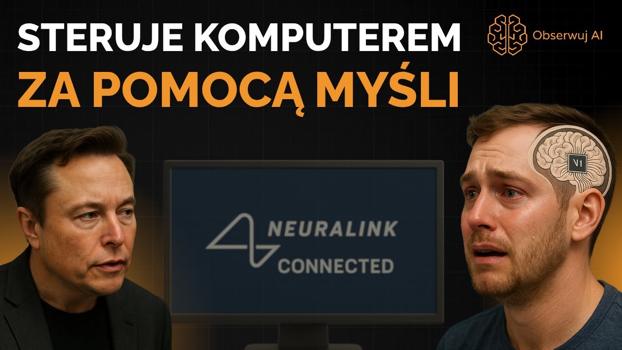 NEURALINK zmienia ludzi w CYBORGI? Chip w m&oacute;zgu i szokujące skutki!