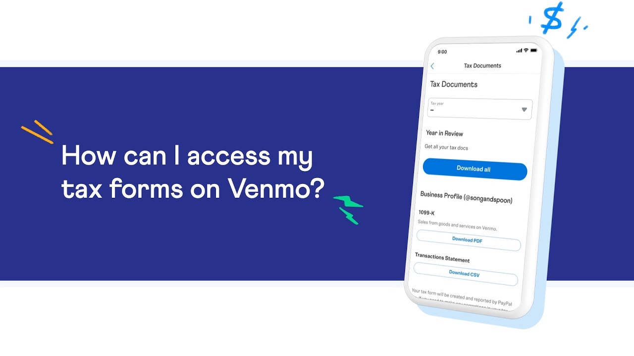 Venmo Help Center: How can I access my tax forms on Venmo?