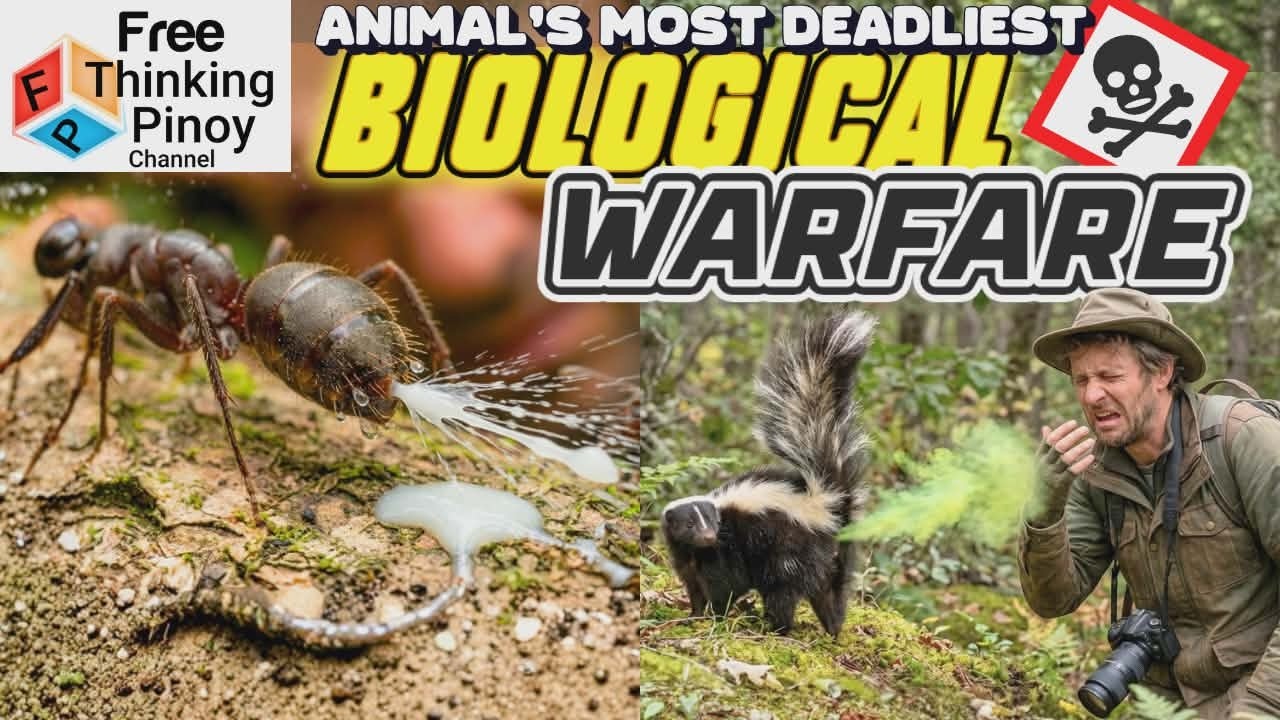 TOP 5 CHEMICAL WARFARE ng mga HAYOP | Labanan ng kemikla sa Animal Kingdom