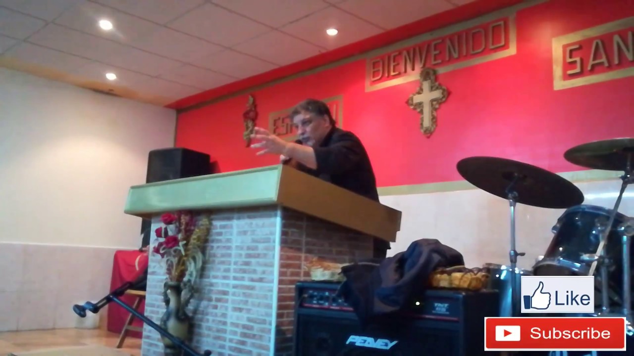 predica hermano PICHI en la virgilia