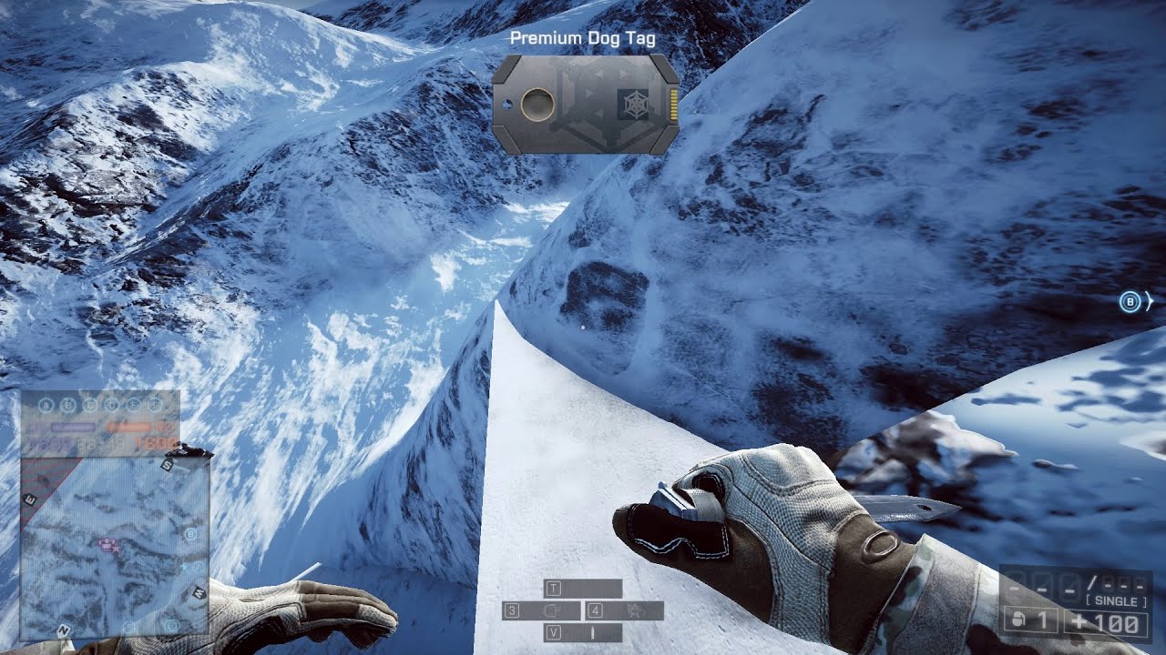 BF4 Phantom Operative - Operation Whiteout Premium Dogtag Unlock - New Location