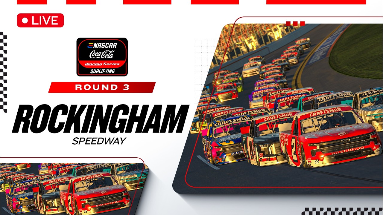 eNASCAR Coca-Cola iRacing Qualifying Series | Rockingham Speedway
