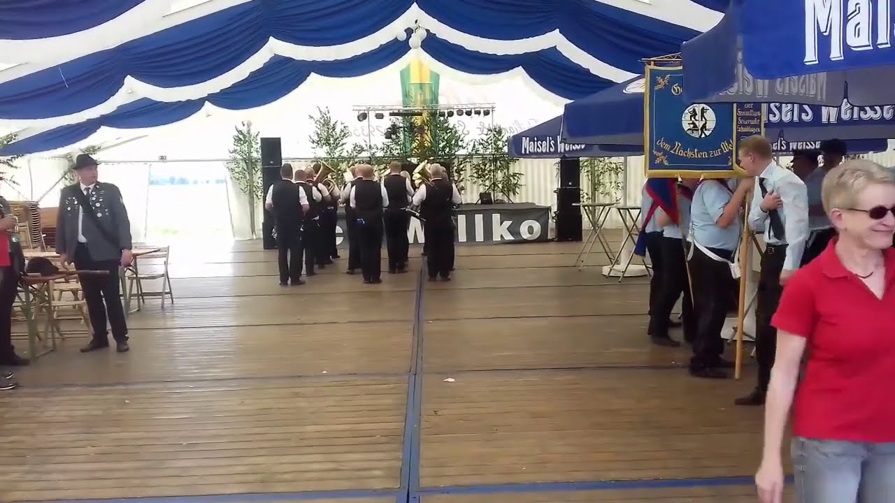 Kornhäuser Musikanten, Schützenfest Schwüblingsen 2019, Schwalbenmarsch