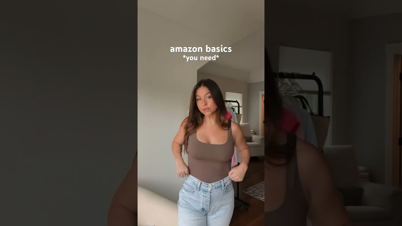 The best basic tanks from Amazon 🤍 #amazonstyle #amzonfinds #amzonmustbuy