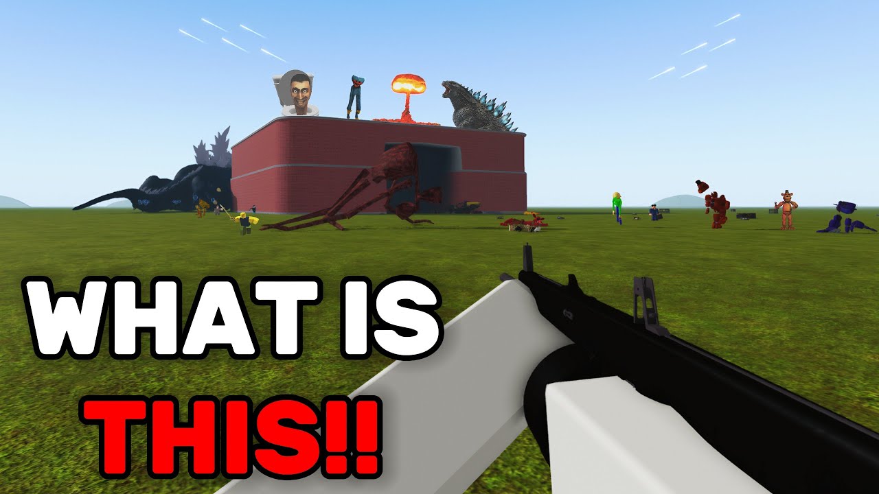 I played a CURSED Roblox Garry's Mod copy (Ray's Mod)