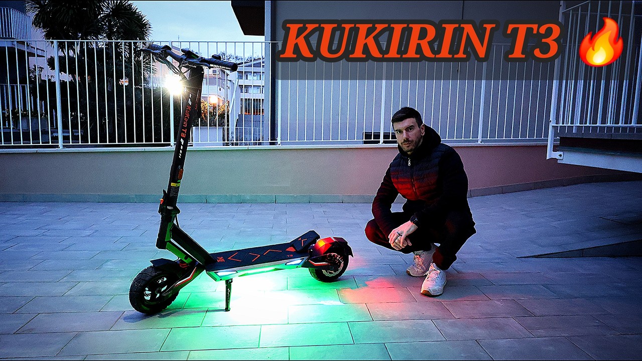 WELCOME TO THE FUTURE 🔮Monopattino KUKIRIN T3 🔥Test and Unlock speed