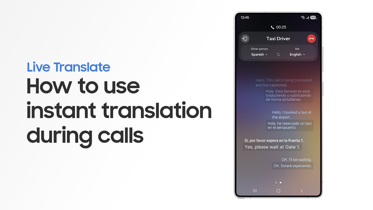 How to use Live Translate | Galaxy AI | Galaxy S25 Series | Samsung