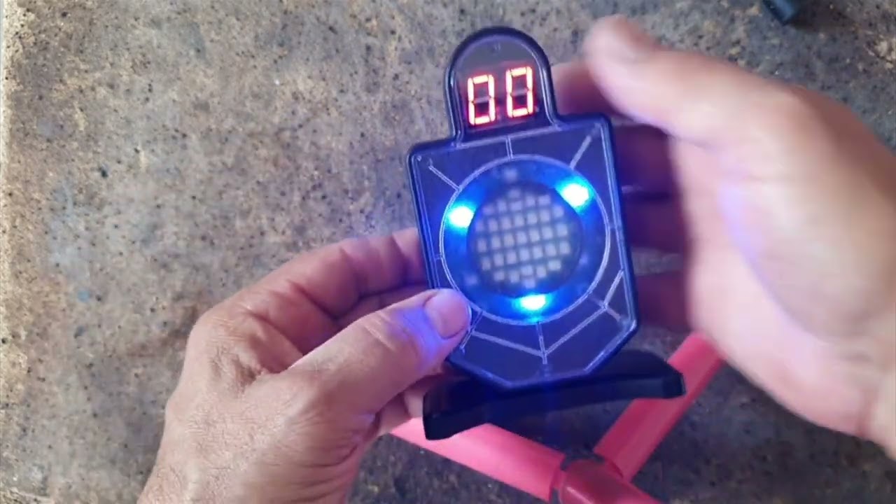 Cartuccia laser con bersaglio per tiro indoor (laser shooting practice)