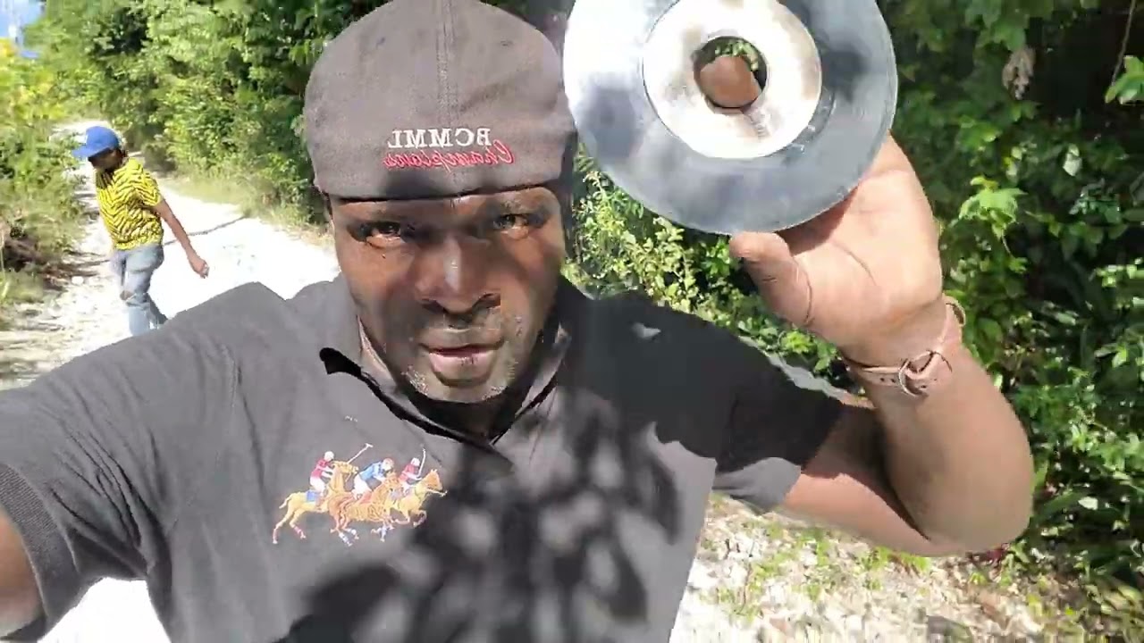 Vintage vinyl record hunting Jamaican style