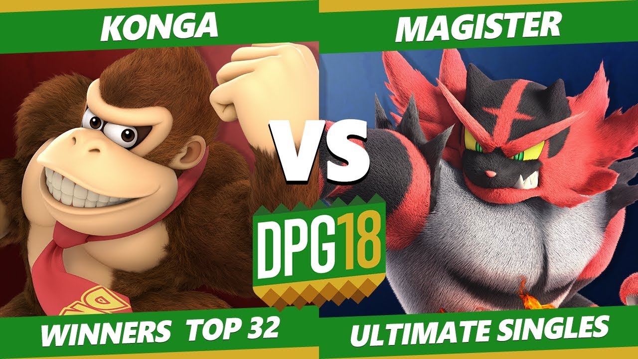 DPOTG - Konga (Donkey Kong) Vs. Magister (Villager, Incineroar) SSBU Smash Ultimate Tournament
