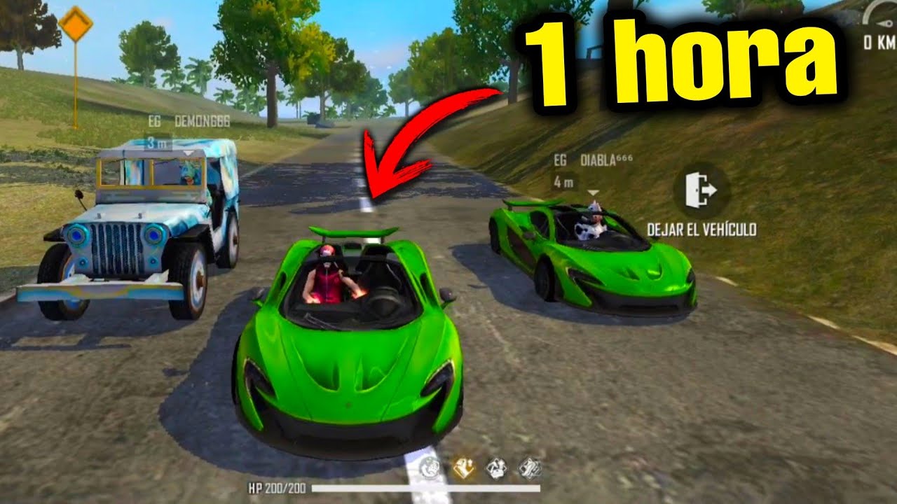EL ULTIMO EN BAJARSE DEL CARRO EN FREE FIRE GANA $1,000.00 😱 *Reto extremo*