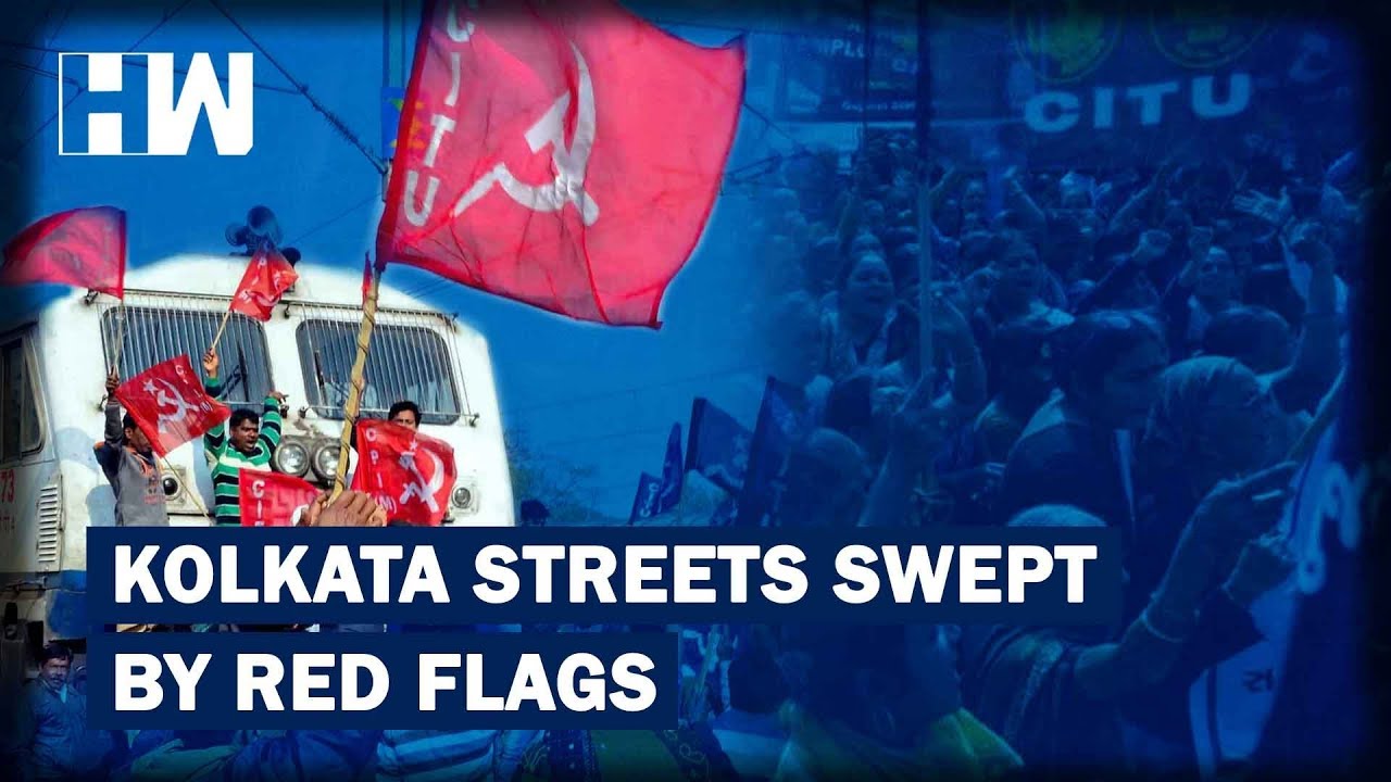 Bharat Bandh Today: Left Unions Call Total Shutdown In Kolkata | HW News English